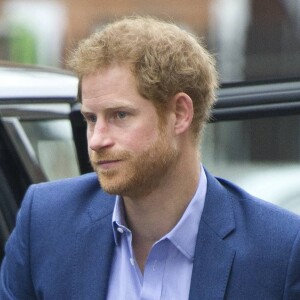 Le prince Harry - Arrivée à la fête de Noël de "Heads Together" à Londres.