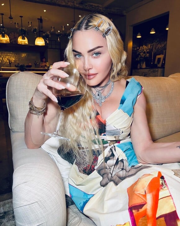 Madonna sur Instagram. Le 10 juillet 2022.