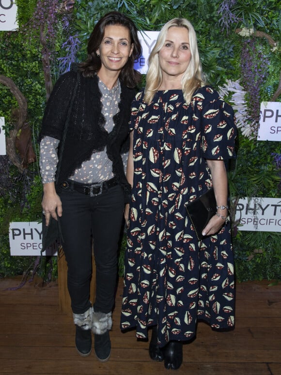 Adeline Blondieau et Sophie Favier - Soirée de lancement des produits Phyto Specific à la Pause Parisienne à Paris, le 19 novembre 2019. © Pierre Perusseau/Bestimage