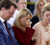 Hendrik Wüst (Ministre-président de Rhénanie-du-Nord-Westphalie), Corinna Schumacher en pleurs avec sa fille Gina-Maria Schumacher et Jean Todt - Remise du Prix d'Etat de Rhénanie du Nord-Westphalie à Michael Schumacher à Cologne en Allemagne le 20 juillet 2022.