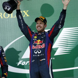 Sebastian Vettel (GER Infiniti Red Bull Racing) - Grand Prix de Formule 1 a Suzuka au Japon le 13 octobre 2013.