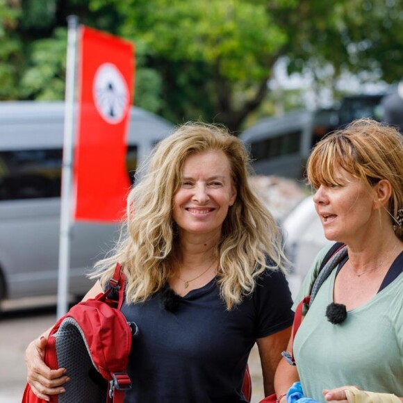 Valérie Trierweiler dans l'émission "Pékin Express".