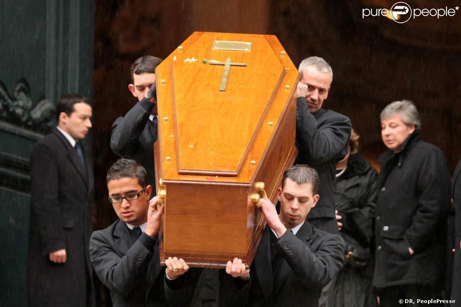 Les obsèques de Pierre Vaneck, qui se sont tenues en l&#039;église Saint-Roch, à Paris, le 6 février 2010.