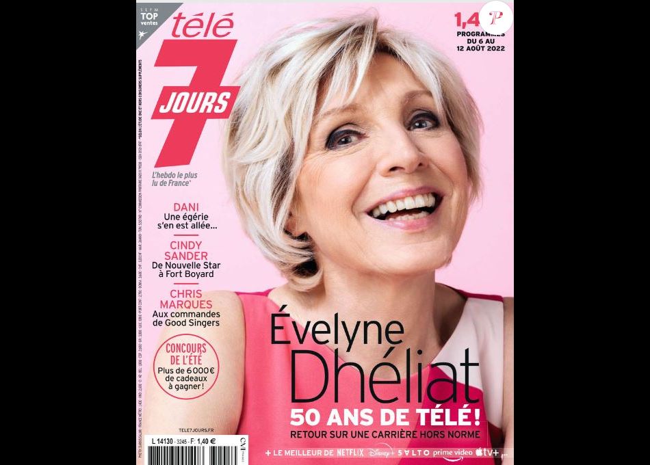 Couverture du magazine Télé 7 Jours du 1er août 2022 - Purepeople