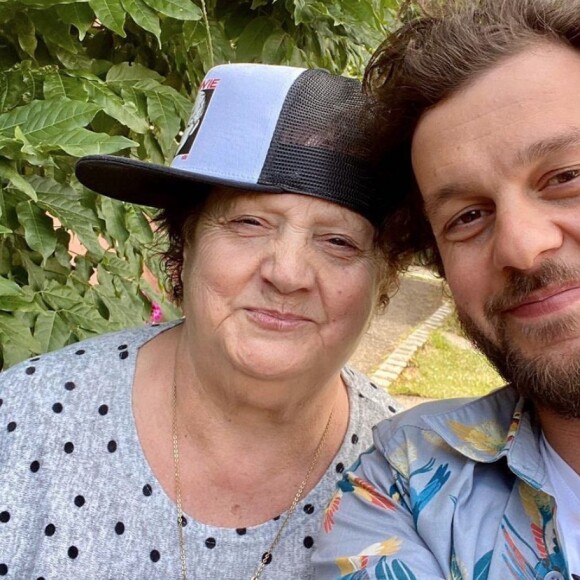 Claudio Capéo et sa maman sur Instagram. Le 7 juin 2020.