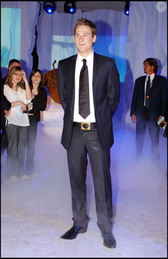 Lee Ryan à Rome pour la promotion du film "L'âge de glace 2".