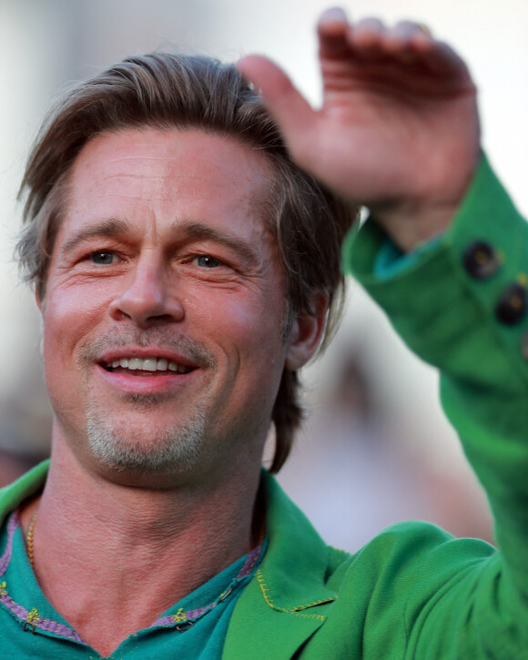 Brad Pitt arrive à la première du film "Bullet Train" à Los Angeles, le 1er août 2022. 