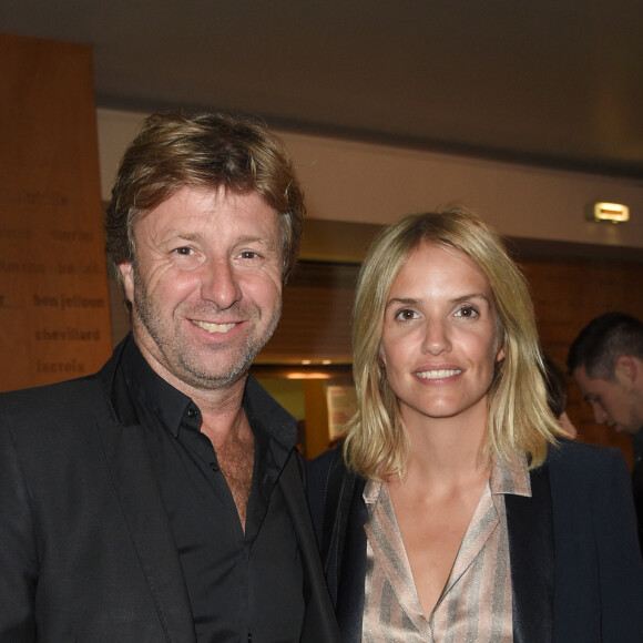 Semi-exclusif - Richard Caillat et Laurence Arné - Générale de la pièce "Le Banquet" au théâtre du Rond-Point à Paris le 11 octobre 2018. © Coadic Guirec/Bestimage