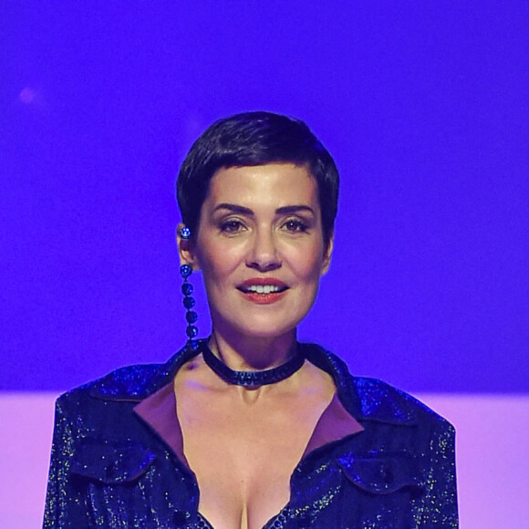 Cristina Cordula - Défilé de mode Haute-Couture printemps-été 2020 "Jean Paul Gaultier" à Paris. Le 22 janvier 2020 