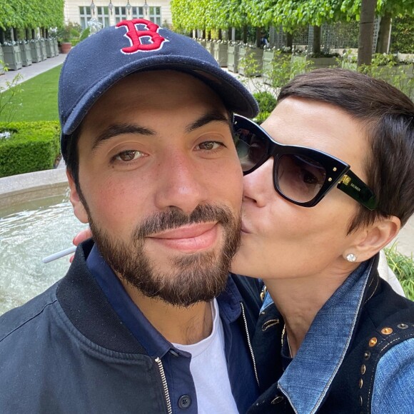 Cristina Cordula et son fils Enzo