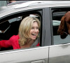 Info du 08/08/2022 - ( Décès à l'âge de 73 ans d'Olivia Newton-John ) - Olivia Newton-John et son chien à Malibu