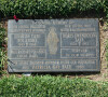 Photos de la tombe de Sharon Tate et de son enfant Paul Richard Polanski dans la cimetière Sainte-Croix à Culver en Californie. Le 20 novembre 2017.