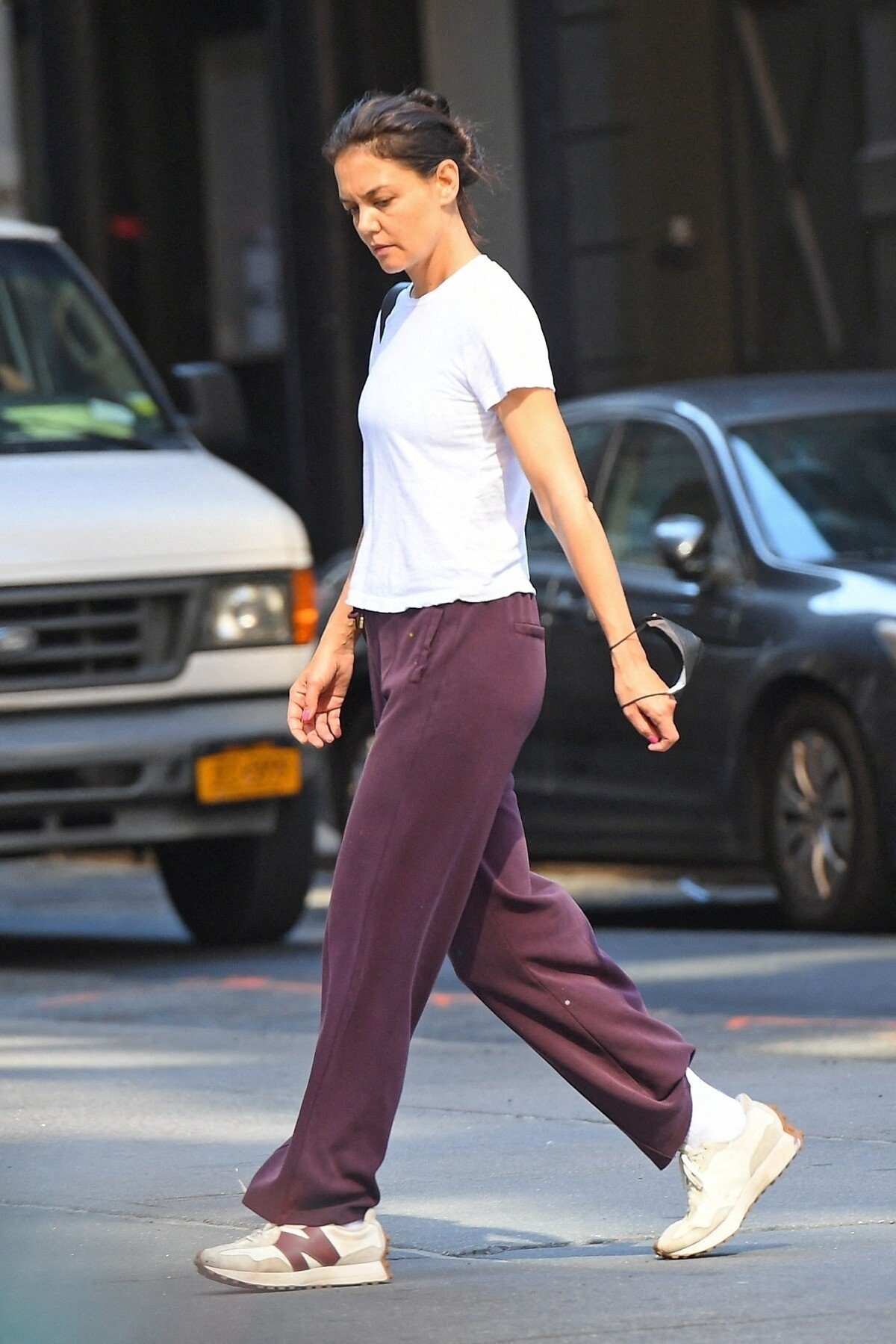 Photo Exclusif Katie Holmes à New York, le 28 juillet 2022