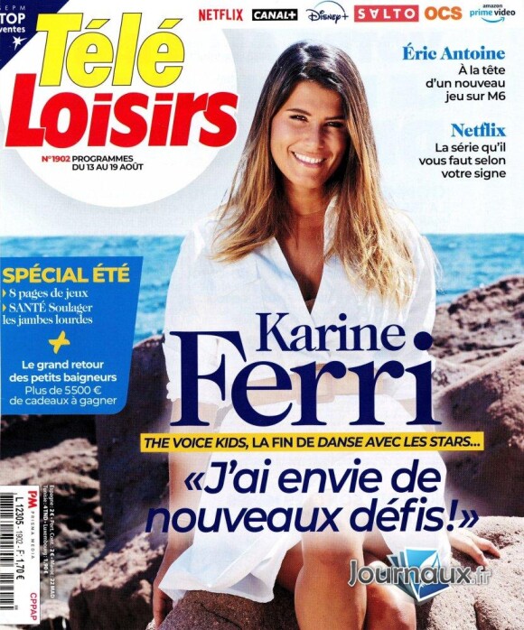 Couverture du magazine Télé Loisirs, 08/08/2022