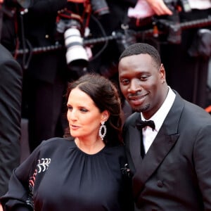 Omar Sy et sa femme Hélène - Montée des marches du film "Top Gun : Maverick" lors du 75e Festival de Cannes. Le 18 mai 2022. © Dominique Jacovides / Bestimage 