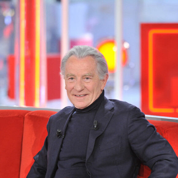 Exclusif - William Leymergie - Enregistrement de l'émission "Vivement Dimanche" présentée par M.Drucker et diffusée le 16 mai sur France 2. Le 22 avril 2021 © Guillaume Gaffiot / Bestimage 