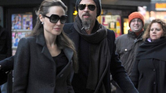 Brad Pitt et Angelina amoureux ont vibré pour la Nouvelle-Orléans... avec leur adorable Maddox ! (Réactualisé)