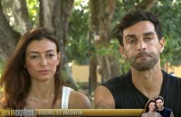 Tensions entre Rachel Legrain-Trapani et Valentin Léonard lors de la finale de "Pékin Express, duos de choc", sur M6