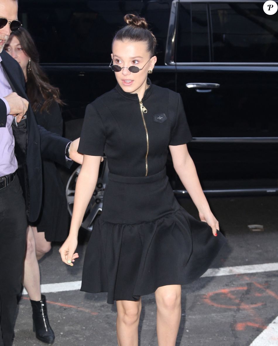 L'actrice Millie Bobby Brown, 15 ans, participe à l'émission Good