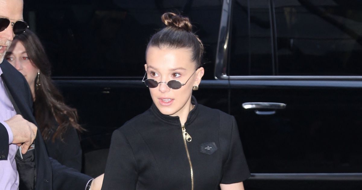 L'actrice Millie Bobby Brown, 15 ans, participe à l'émission Good