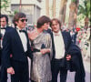 Anny Duperey, Bernard Donnadieu et Bernard Giraudeau lors du Festival de Cannes 1984