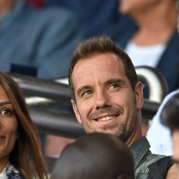 Richard Gasquet - Célébrités au Match de football en ligue 1 Uber Eats PSG - Montpellier (5-2) au Parc des Princes à Paris, France le 13 Août 2022. © Lionel Urman / Panoramic / Bestimage