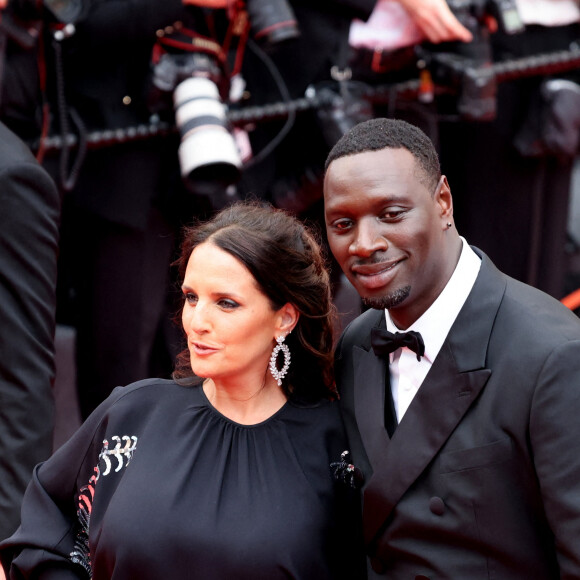 Omar Sy et sa femme Hélène - Montée des marches du film " Top Gun : Maverick " lors du 75ème Festival International du Film de Cannes. Le 18 mai 2022 © Dominique Jacovides / Bestimage 
