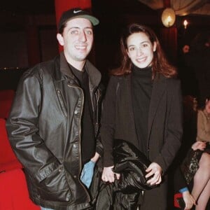 Gad Elmaleh et Marie Fugain en 1997