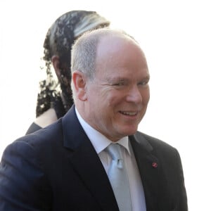 Le prince Albert II de Monaco et la princesse Charlène de Monaco arrivent au Vatican pour un entretien privé avec le pape François, le 20 juillet 2022. © Evandro Inetti/Zuma Press/Bestimage 