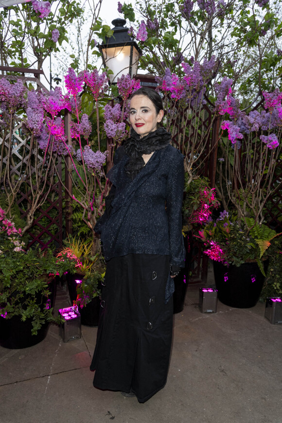 Amélie Nothomb - Remise du prix littéraire "La Closerie des Lilas" à la Closerie des Lilas à Paris le 12 avril 2022. © Pierre Perusseau/Bestimage