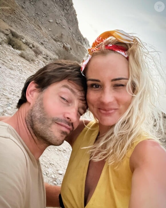 Elodie Gossuin et son mari Bertrand Lacherie sur Instagram.