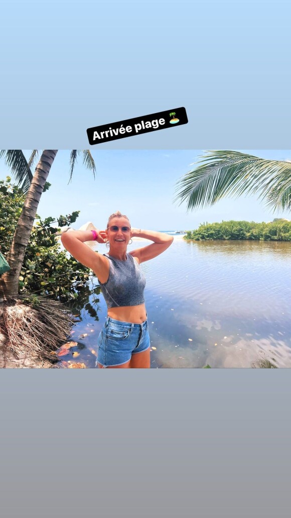 Alexandra Lamy en vacances, Instagram