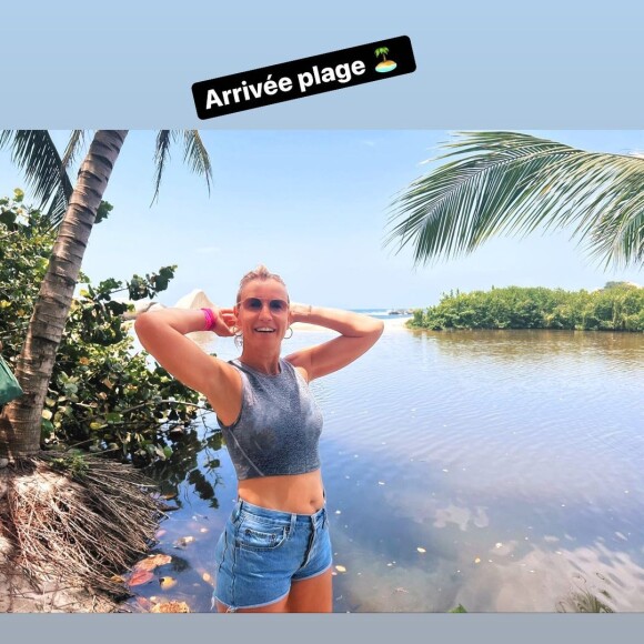 Alexandra Lamy en vacances, Instagram