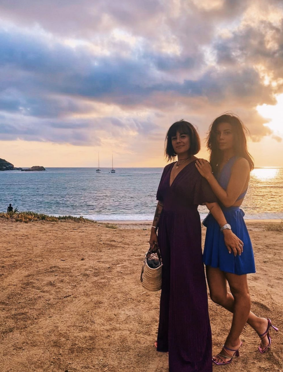 Alizée et sa fille Annily sur Instagram. Le 14 août 2022.
