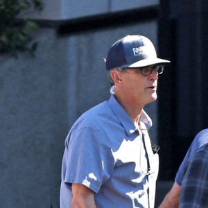 Ben Affleck et Matt Damon sont sur un tournage à Santa Monica le 8 juillet 2022.