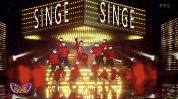 Le Singe, personnage de la quatrième saison de "Mask Singer" sur TF1.