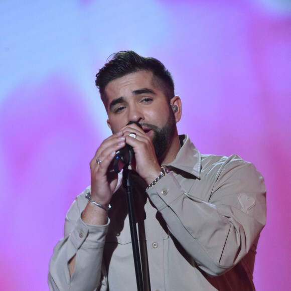 Kendji Girac - Enregistrement de l'émission "300 Choeurs chantent les plus belles chansons de Daniel Balavoine", diffusée le 18 février sur France 3. © Giancarlo Gorassini / Bestimage