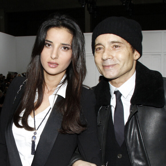 Jean-Luc Delarue et sa compagne Anissa Khel.