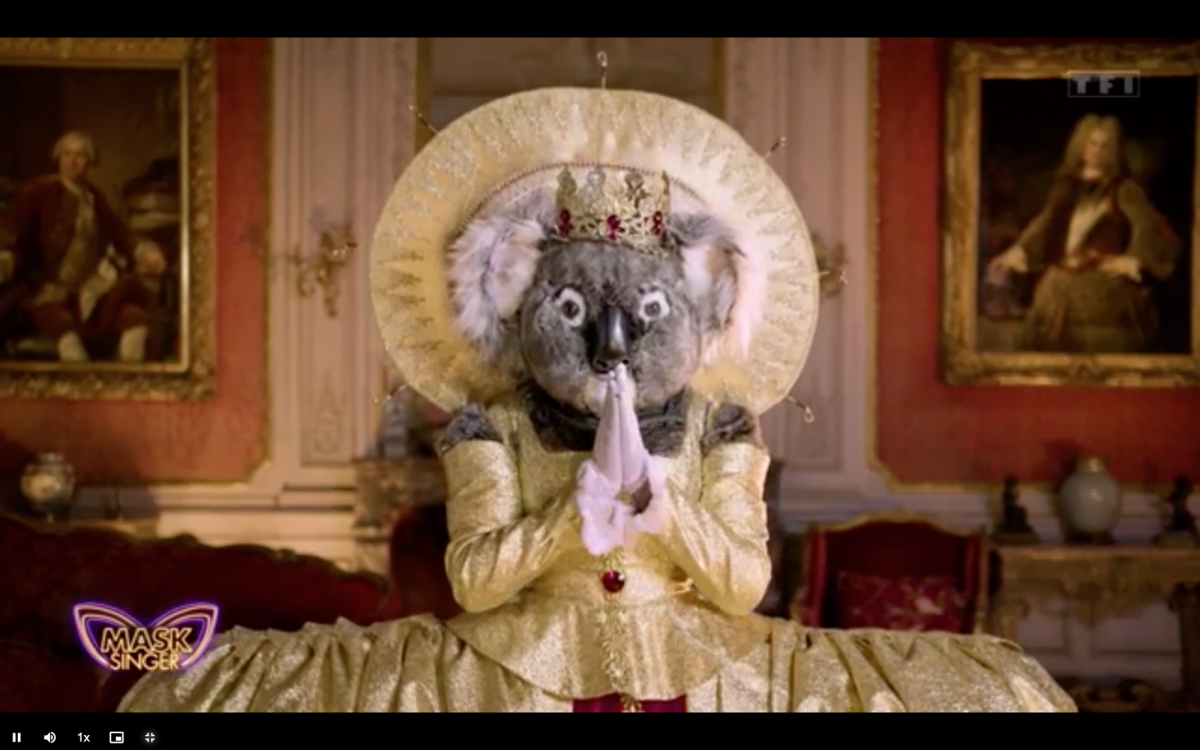 Photo Le koala dans "Mask Singer" sur TF1 Purepeople