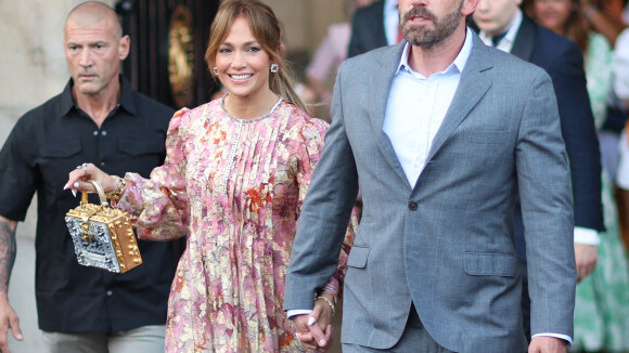 Jennifer Lopez dévoile une sublime photo de sa tenue lors de son mariage avec Ben Affleck