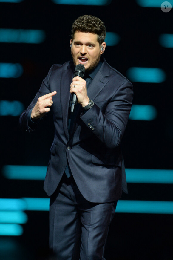 Michael Bublé est en concert au FLA Live Arena à Sunrise en Floride.
