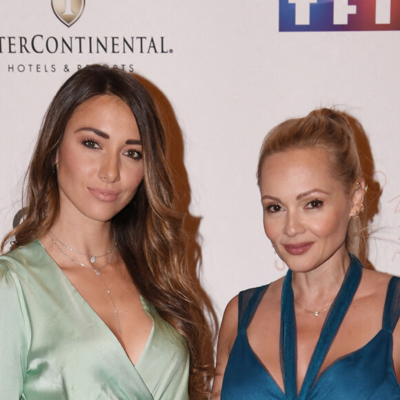 Delphine Wespiser, miss France 2012, Beatrice Rosen lors du gala de l'association "Les bonnes fées" à l'InterContinental Paris le 14 juin 2022. © Rachid Bellak / Bestimage 