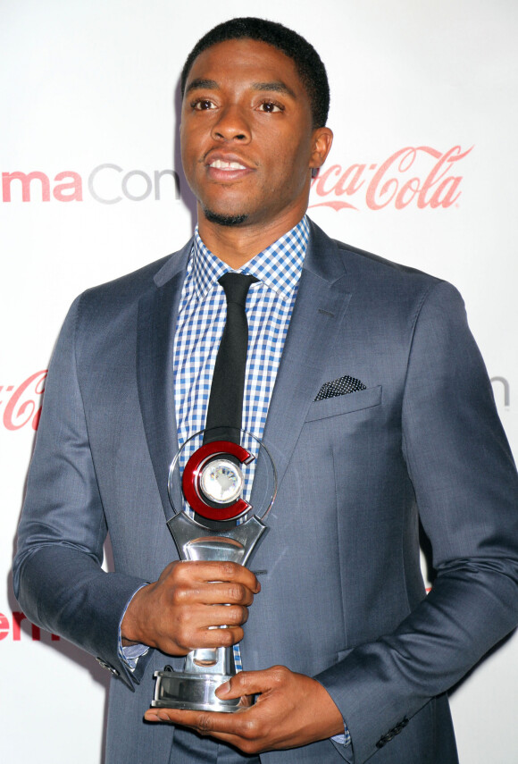 Chadwick Boseman - People a la soirée "CinemaCon 2014" à Las Vegas, le 27 mars 2014. 