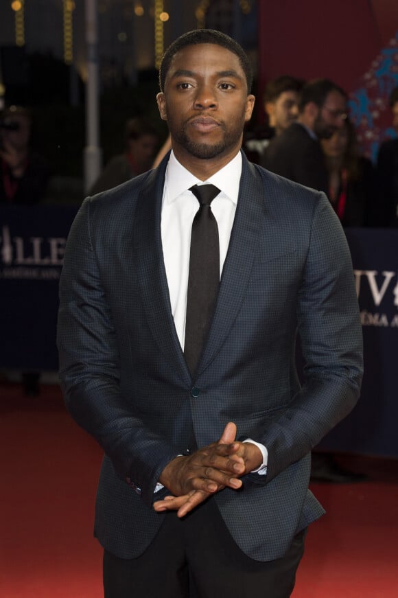 Chadwick Boseman - Avant-première du film "Get On Up" lors du 40ème festival du cinéma américain de Deauville, le 12 septembre 2014. 