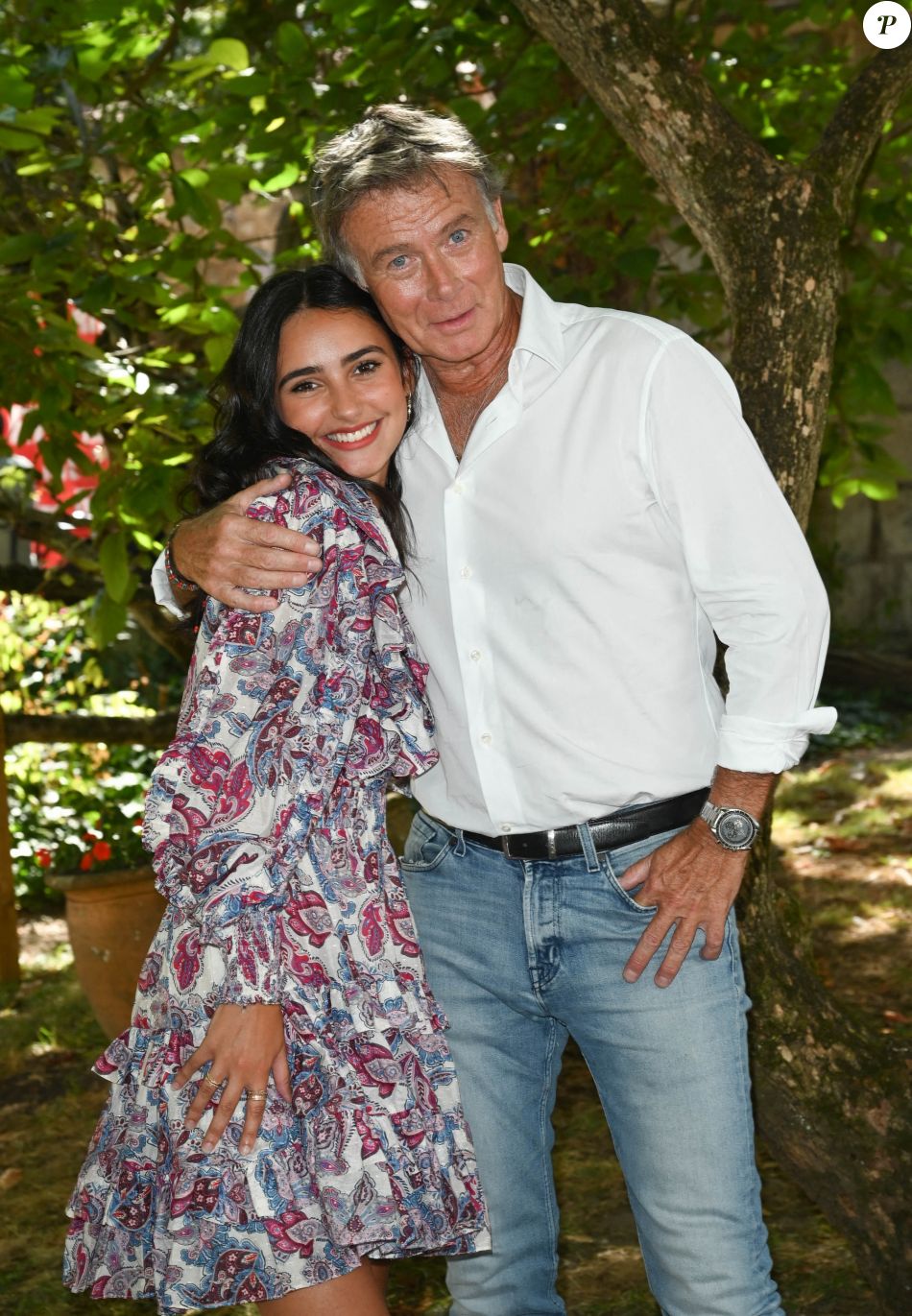 Louna Espinosa et Franck Dubosc Photocall du film Rumba la vie lors du 15ème Festival du Film