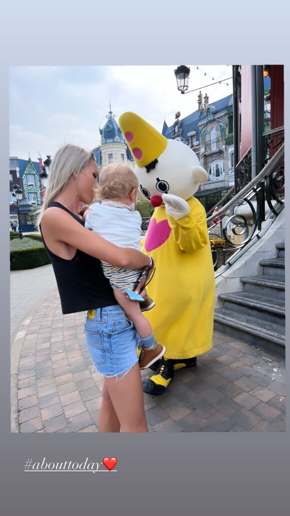 Marion Rousse et son fils Nino