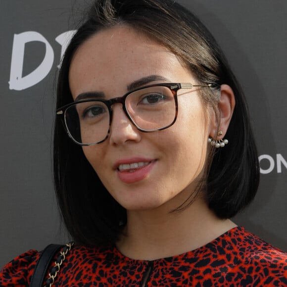 Exclusif - Agathe Auproux - Soirée de lancement de la gamme de boissons "Drink Waters" au restaurant Créatures sur le rooftop des Galeries Lafayette à Paris le 9 mai 2022.