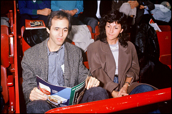 Jean-Jacques Goldman et son ex-femme Catherine en 1990
