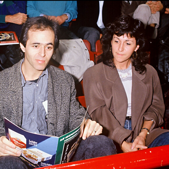 Jean-Jacques Goldman et son ex-femme Catherine en 1990