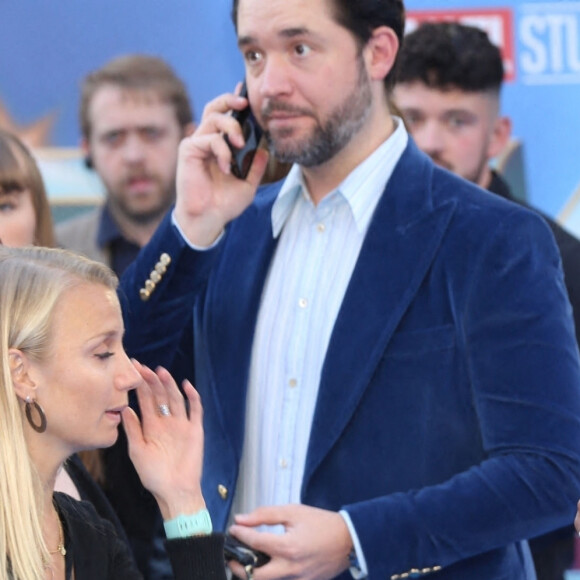 Alexis Ohanian et Serena Williams à la première du film "Thor: Love and Thunder" à Londres, le 5 juillet 2022. 